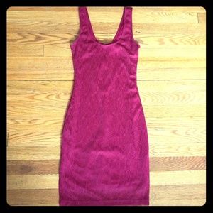 Maroon Dress